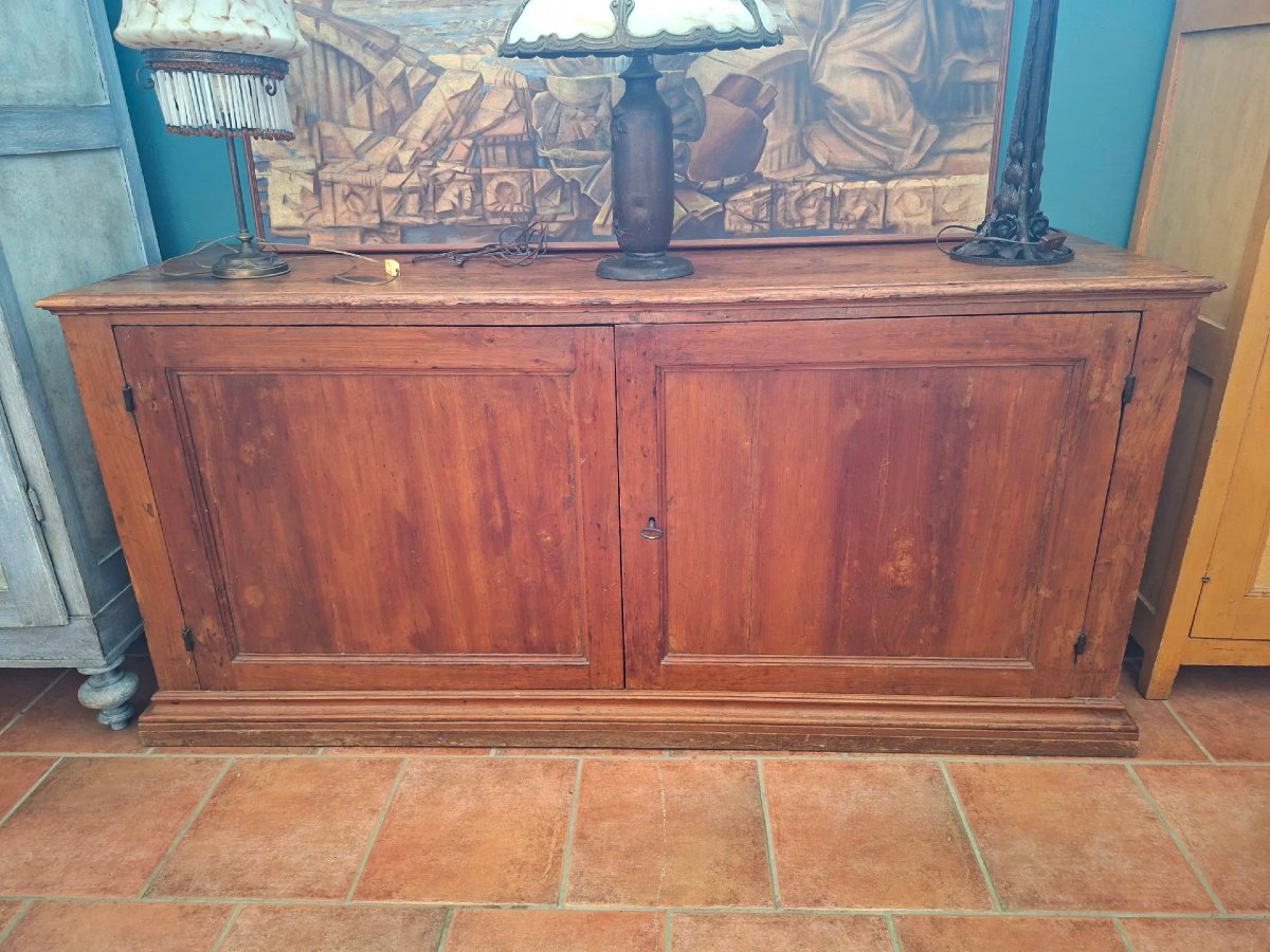 Grande credenza del '700 in pioppo-photo-2
