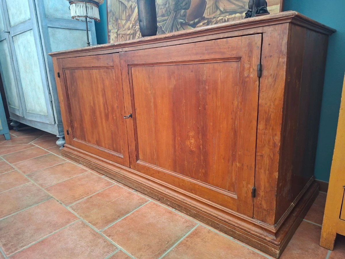 Grande credenza del '700 in pioppo-photo-3
