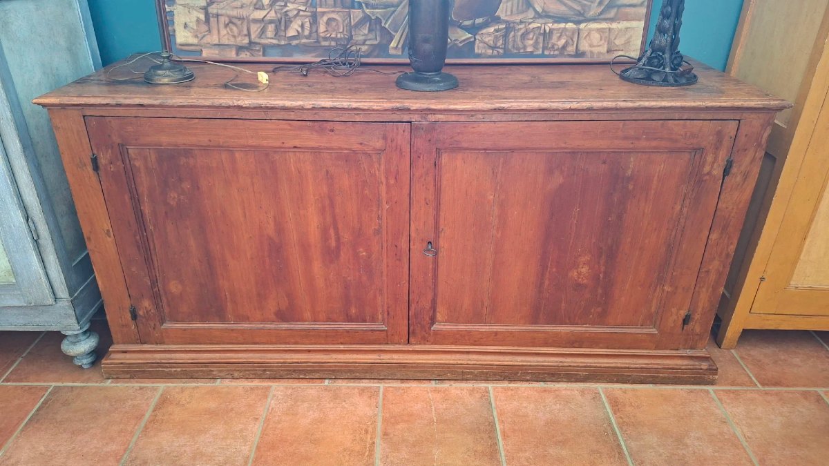 Grande credenza del '700 in pioppo-photo-2