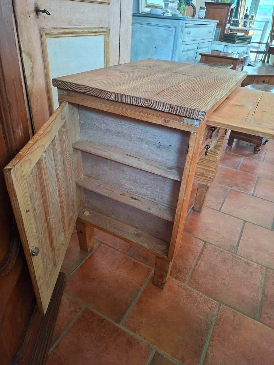 Tavolo da lavoro da cucina in larice-photo-3
