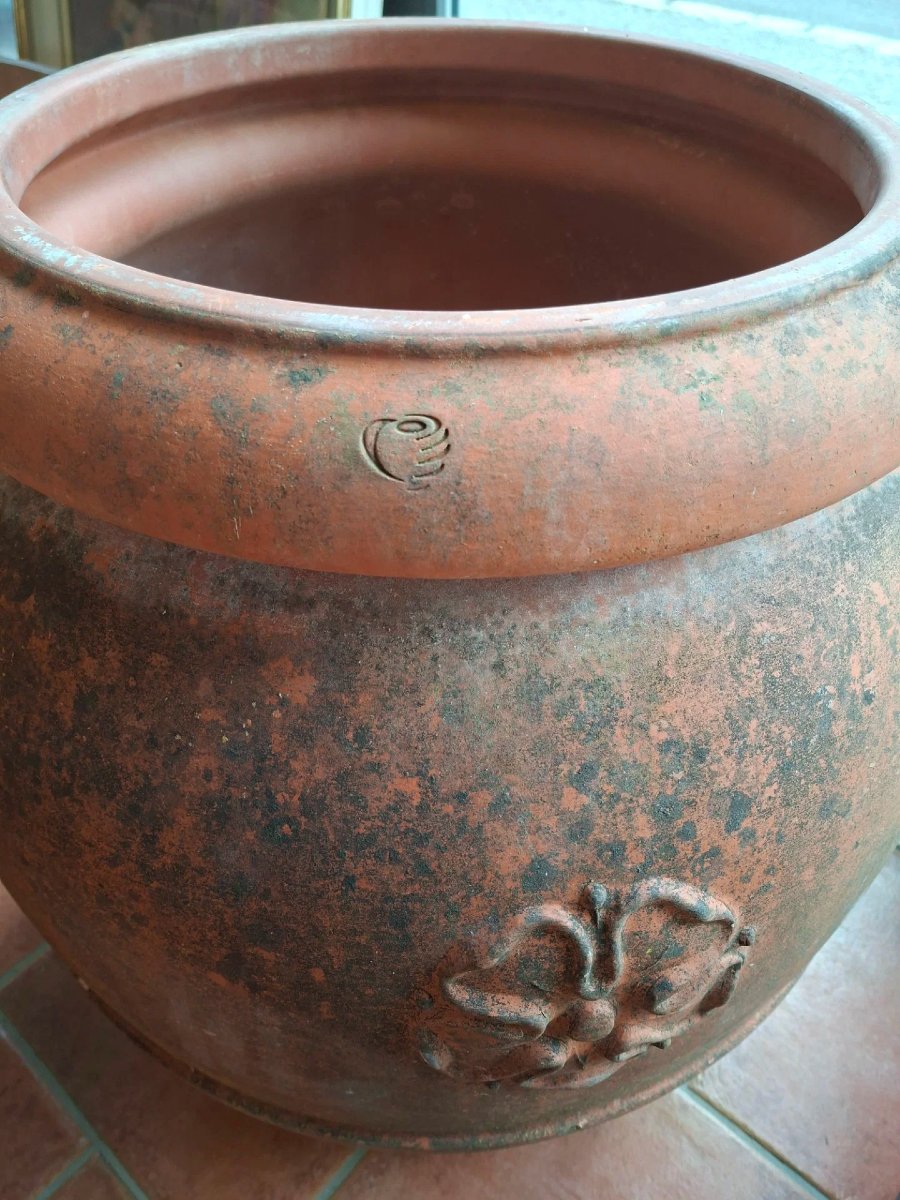 Coppia di orci in terracotta dell'Impruneta-photo-2