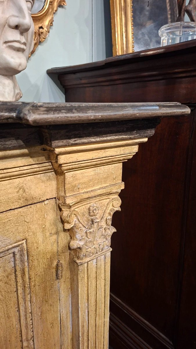 Credenza del '700 a due ante-photo-4