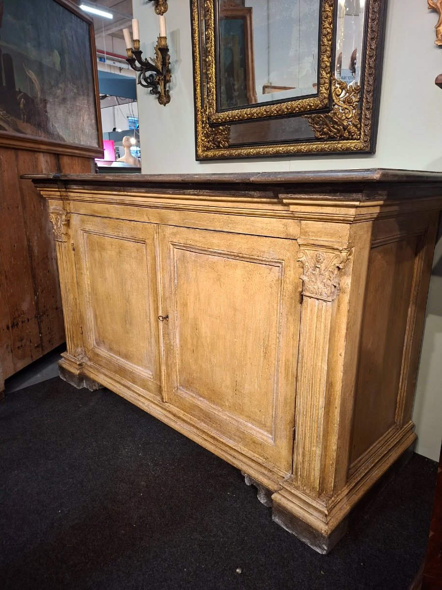 Credenza del '700 a due ante-photo-3
