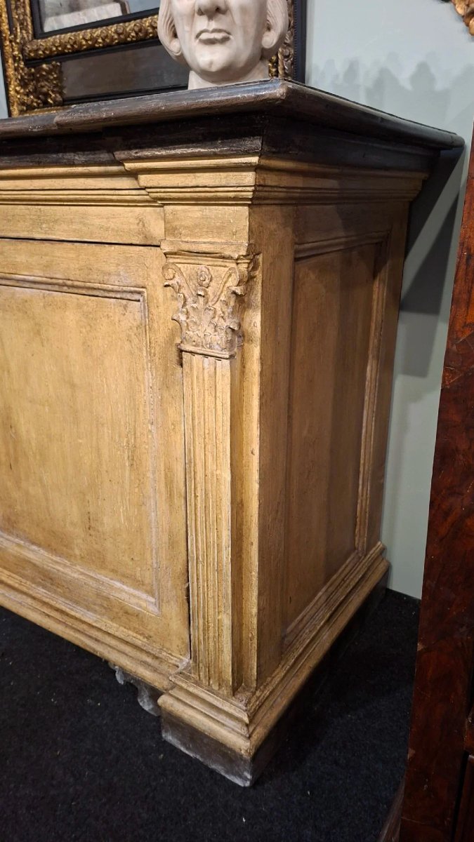 Credenza del '700 a due ante-photo-5