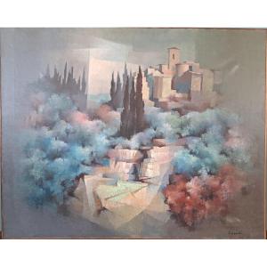 Paesaggio di Provenza, Paolo Frosecchi, 152 x 122 cm