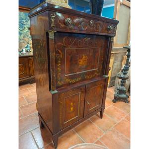 Secretaire neoclassico dipinto