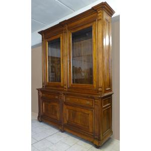 Credenza Libreria Luigi Filippo in Noce – Seconda Metà XIX Secolo