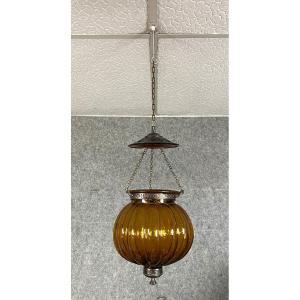 Orientalist Murano Glass Lantern