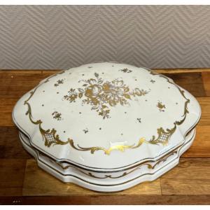 Limoges Cambet Edition: Important Porcelain Box Or Case