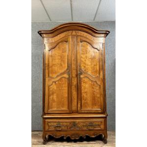 Louis XV Period Provençal Walnut Armoire