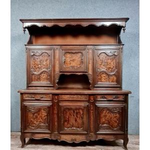 Important Two-body Buffet In Walnut And Burl 