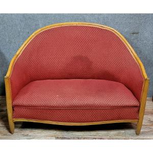 Art Deco Period Bench By Paul Pollot (1877-1942)    