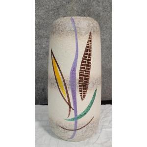 Vintage Bauhaus Workshop Pottery Ceramic Vase, Germany, 1950s