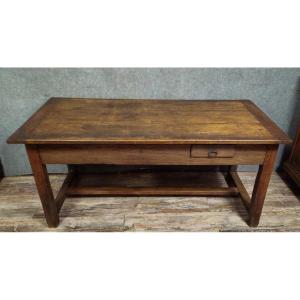 Antique Solid Wood Table From The Louis XIV Period. 