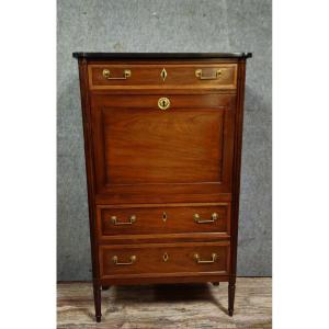 Antique Louis XVI Period Mahogany Secretary 