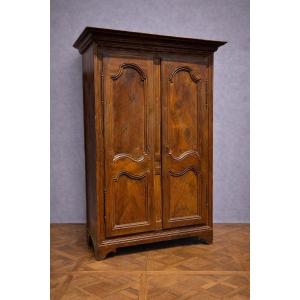 Antique Painted Solid Wood Wardrobe – Rustic/classic Style  