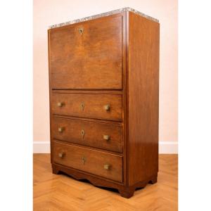 Art Deco Mahogany Secretary Desk – Circa 1920-1930