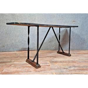 Industrial Style Console/table, Full Of Character.