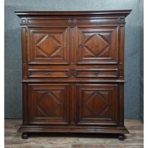 Two-part Walnut Buffet – Louis XIII Period Work – 17th Century