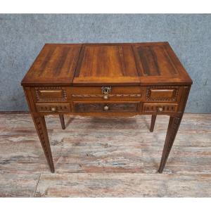 Louis XVI Period Walnut Dressing Table/dressing Table