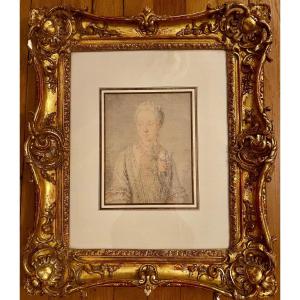 Portrait Of A Woman Looking Left