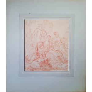 French School Of The 18th Century, Follower Of Antoine Watteau - Rural Pleasures