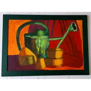 Still Life With Watering Can