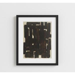 Pierre Soulages - After Painting III 1948