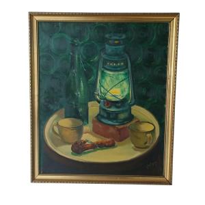 Still Life With A Garnished Tray 