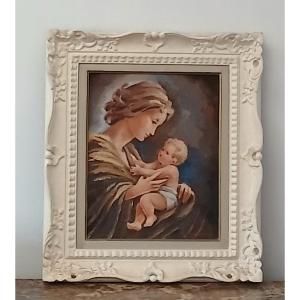 Woman And Child - Jean Dominique Van Caulaert (1897-1979)