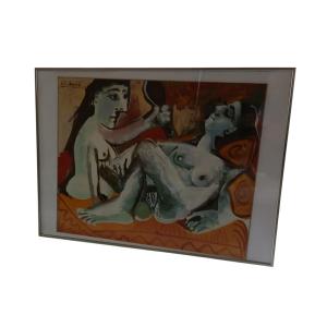 Pablo Picasso After The Two Friends 