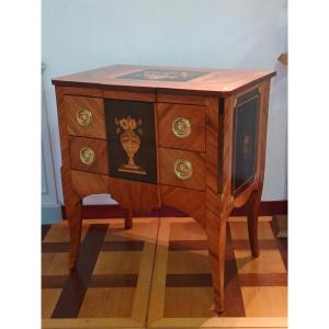 Louis XV-xvi Transition Period Chest Of Drawers, 18th Century 