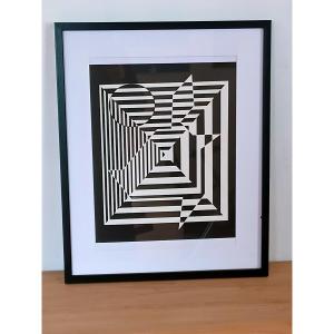 Victor Vasarely After Yablapour II 1955-60