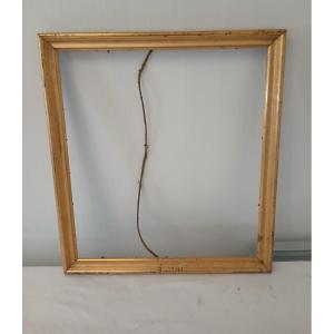 Gilded Frame Without Glass, 19th Century