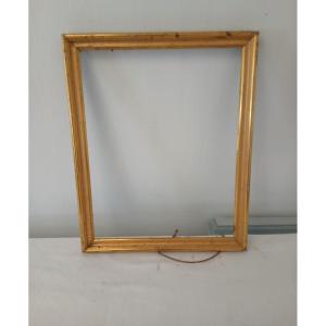 Gilded Frame Without Glass, 19th Century
