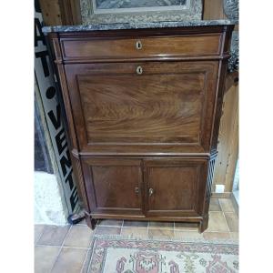 Louis XVI Period Secretary In Mahogany
