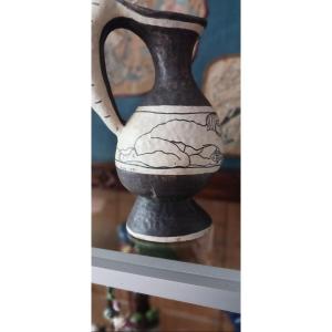 Ceramic Vase Cesar Siviglia 1956 Rome