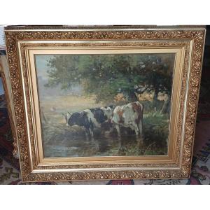 Oil On Canvas, 19th Century