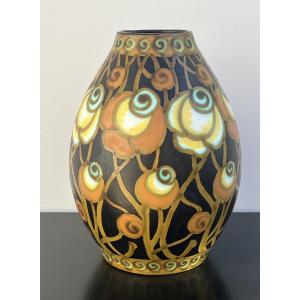 Charles Catteau (1880-1966) Art Deco Vase, 1925