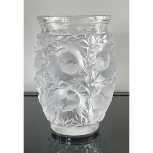 Lalique Crystal Vase Model Bagatelle