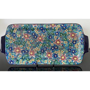 Longwy Enamel Cake Dish