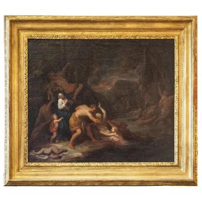 Louis De Boullogne (1654-1733), Le Déluge, French School, 17th Century, Oil On Canvas