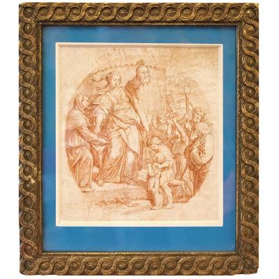 Roman School, 17th Century, After Le Dominiquin (1581-1641), Blood Drawing