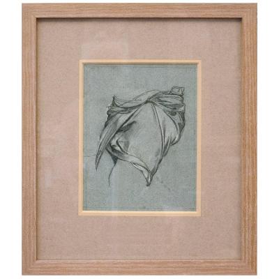 Luc-olivier Merson (1846-1920) Study For The “sacrifice To The Fatherland”, Painting From The Salon Of 1875