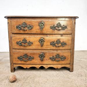 Regency Oak Chest Of Drawers