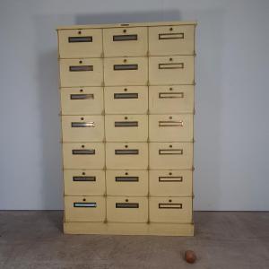 21-flap Industrial Metal Filing Cabinet