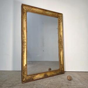 Large Gilded Mirror From The Empire Period 