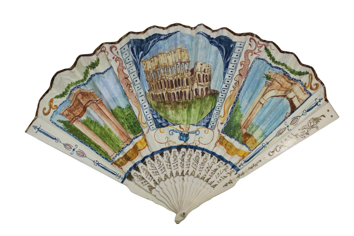 Ventaglio antico Grand Tour