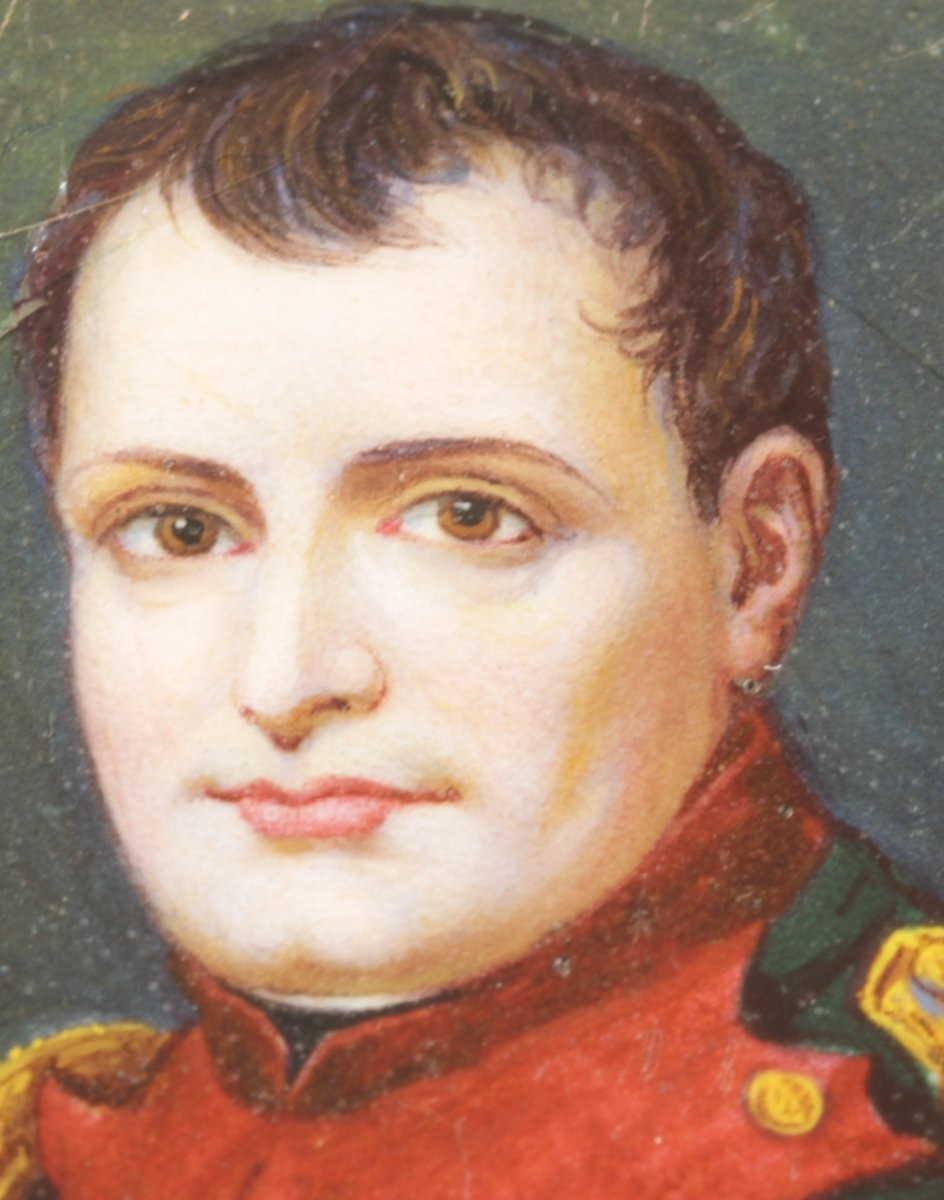 Tabacchiera antica in argento Napoleone-photo-3