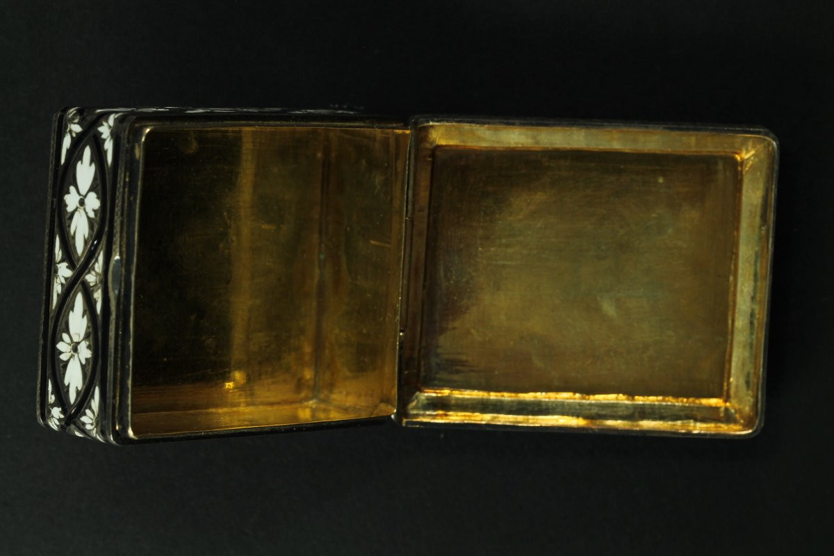 Tabacchiera antica in argento Napoleone-photo-4